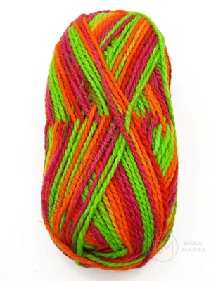 Fir Ethno colorat 100% lână 100g ~170m 431372