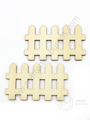 Gardă din lemn 43x45x2.5mm 1 pachet 5 buc 182708