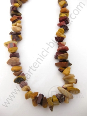 Piatră naturală Muqait 5-8mm 85cm 1 buc 355207