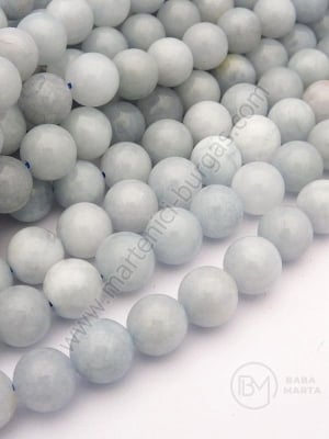 Mărgele de acvamarin 10mm ~38 bucăți 1 buc 352870