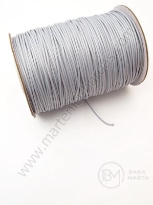 Sfoară grey coreeană (imitație piele) 1mm 1 rolă ~175 metri 441337