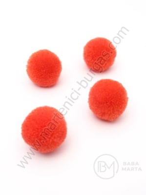 Pompom 20mm calitate portocalie extra 1 pachet 20 bucăți 461223
