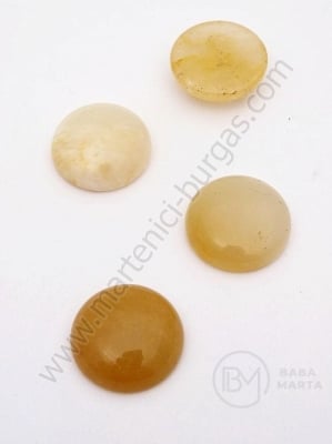 Cabochon cuarț 18x6mm 1 buc 191354