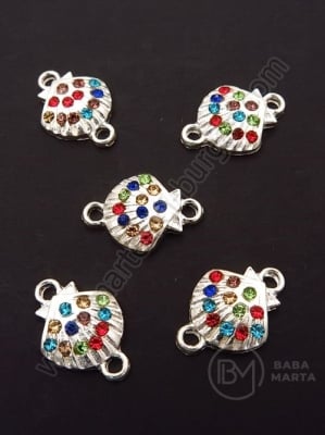 Carcasă element de conectare cu cristal 16x12.5mm 1 pachet 5 buc 304047