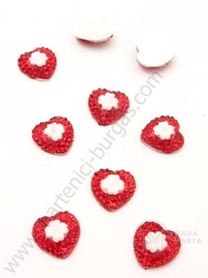 Pietricele acrilice 12mm pentru lipit 1 pachet 50 buc 151213