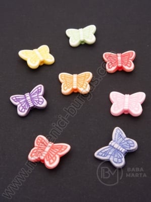 Fluturi 14x11mm colorat 1 pachet 40g ~100 buc 312210