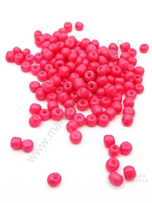 Sticlă solidă din sticlă Ciclam 4mm 50g 334043