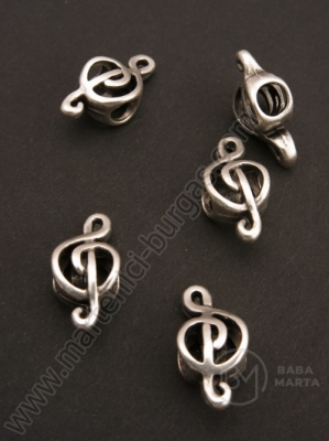 Mărgele 19x9x7mm gaură metalică ~4mm 1 buc 309560