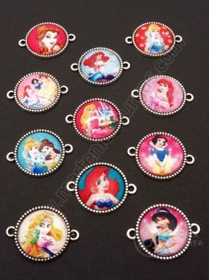 Element de conectare cu cabochon 27x20mm 1 pachet 5 buc 307522