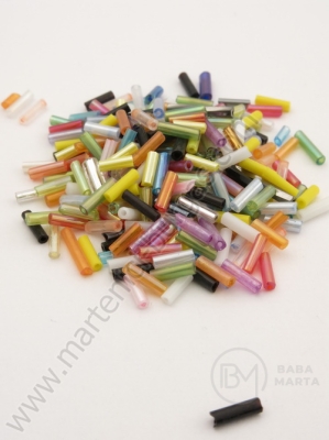 Mărgele de sticlă MIX 6x2mm 50g 331016