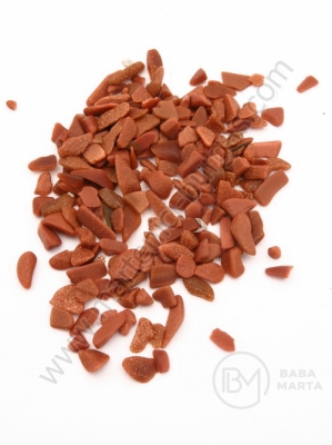 Bucăți de piatră solară naturală 2~8x2~4mm fără gaură 1 pachet 40g 355275