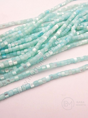 Colier cub de perle ~4x~4x~3.2mm 40cm ~128 buc 1 buc 352840