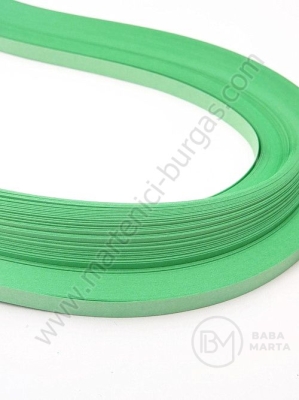 Benzi de quilling 5mm x 530mm verde 1 pachet 120 buc 175052
