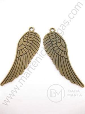Pandantiv culoare bronz antic 16x48mm 1 buc 308075