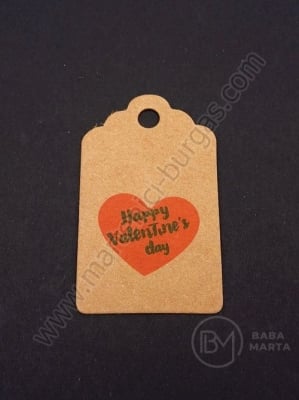 Etichete carton 50x30x0.4mm gaură 5mm 1 pachet 20 buc 111235