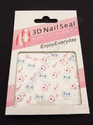 Autocolant 3D pentru decorarea manichiurii 1 bucată 181389