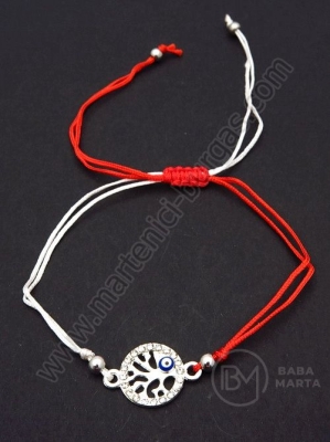 Mărgele metallice Martenitsa cu cristal 1 pachet 12 buc 104624