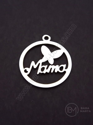 Pandantiv OȚEL(201) 22,5x19,5x1mm 1 pachet 1 bucată 305786