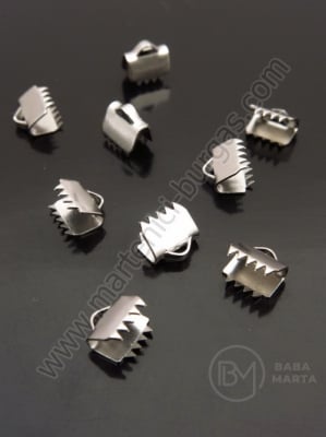 Vârf clemă 6.5x6x4mm OȚEL (304) 1 pachet 10 buc 307177