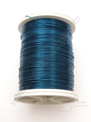 Sârmă de cupru 0,4 mm albastră ~26 metri 1 rolă 141163