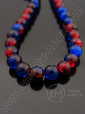 Bilă de vitola 8mm craquelă 80cm ~105 buc 1 buc 343032