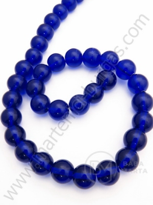 Mărgele de sticlă 12mm albastru închis ~29 bucăți 1 bucată 343084