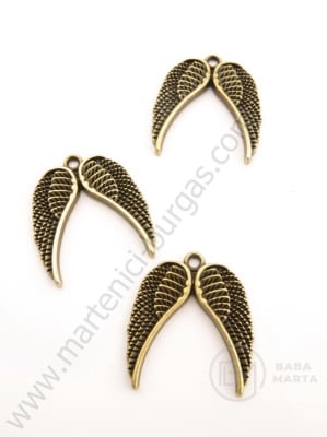 Pandantiv metalic 23x20mm bronz antic 10 bucăți 308599