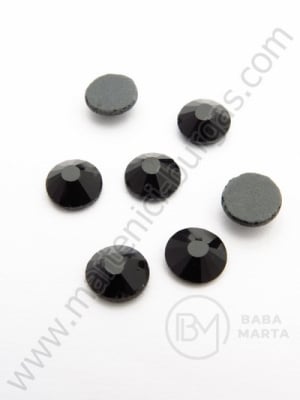 Pietricele de vitola negre SS30 cu lipici 6.3~6.5 mm 15 buc 151002