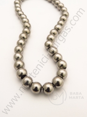 Mărgele de sticlă 4mm gri ~80 bucăți 1 bucată 343123