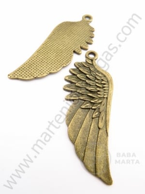 Pandantiv metalic 57x21mm bronz antic 1 buc 309202