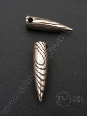 Cartuș pendantiv oțel 36x10mm gaură 3.5mm 1 buc 307399