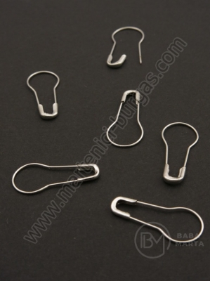 Ace de siège metallice 20x10mm argintii 50 buc 301339