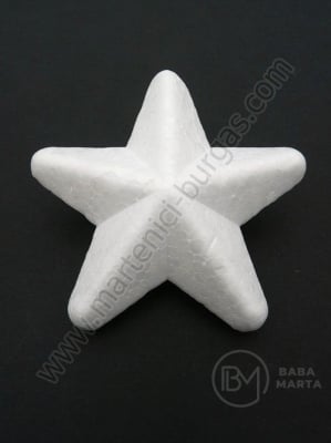 Polistiren Stea din 78x78x32mm 1 pachet 5 bucăți 181002