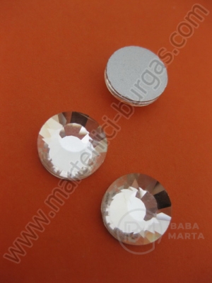 Pietricele de sticla transparente no lipici 12mm 5 buc 520