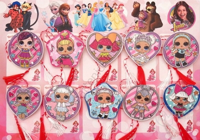 Martenitsa pentru copii 10 buc (1 cutie) 107186