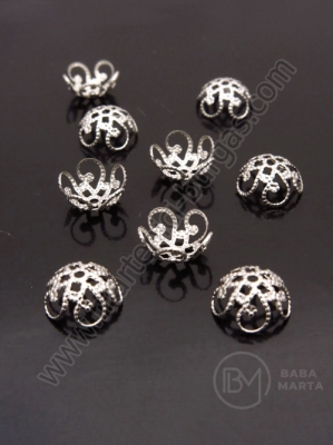 Capac de floare 10x4.5mm oțel 1 pachet 10 bucăți 307180
