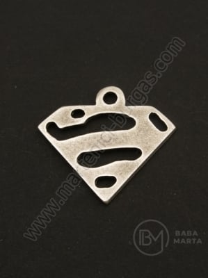 Pandantiv metalic 29x31mm argint 1 buc 309551