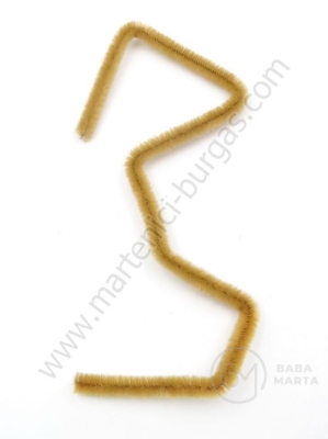 Tijă de sârmă 6mm bej length 30cm 1 paquet 10 buc 182710