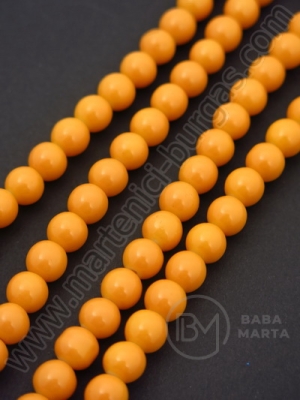 Bilă de sticlă 8mm portocalie ~105 buc 1 buc 8185