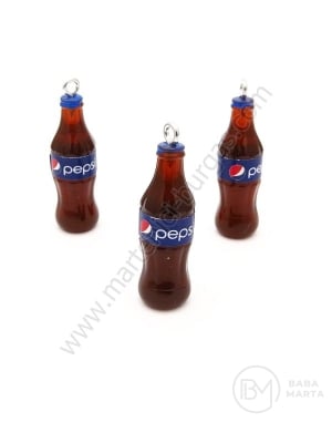 Pandantiv din sticlă 30x10mm 1 pachet 2 buc 335584