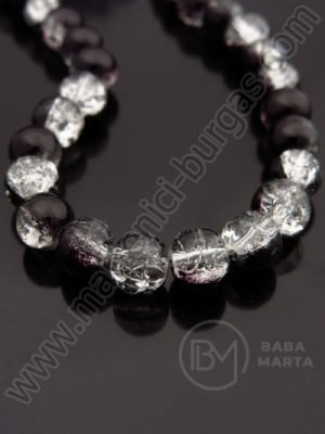 Bilă de vitola 8mm craquelă 80cm ~105 buc 1 buc 343036