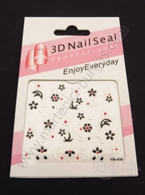 Autocolant 3D pentru decorarea manichiurii 1 bucată 181404