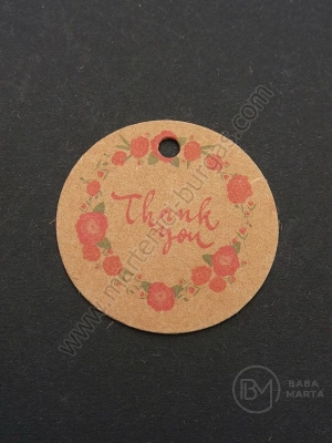 Etichete carton 30x0.4mm gaură 3mm 1 pachet 20 buc 111291