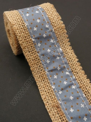 Bandă de pânză de sac cu bandă textilă width 50mm - length ~2 meters 1 rollă 462106