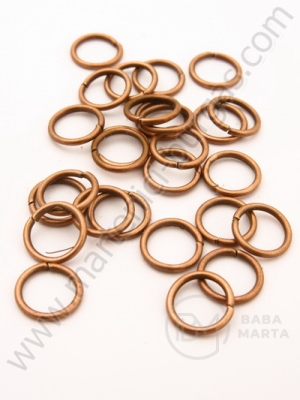 Inel metalic 8mm cupru 100 buc 301064
