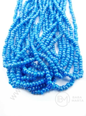 Mărgele cehe PRECIOSA din glass 2mm ~55cm şir 1 paket 12 şiruri 331760