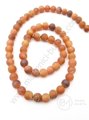 Bilă de agate druze 6mm ~63 pieces 1 buc 352399