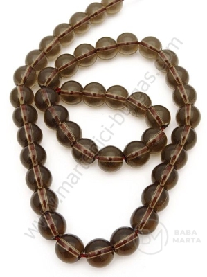 Bilă de cuarț fumuriu 10mm ~40 bucăți 1 buc 351502