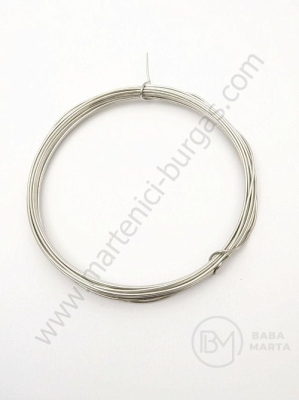 Sârmă de aluminiu 1mm culoare gri 1 pachet ~5 metri 141202