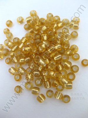 Sticlă aurie cu fir metalic 3mm 50g 333083